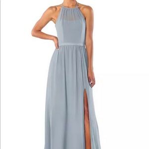 Brideside Samantha dress in Sky